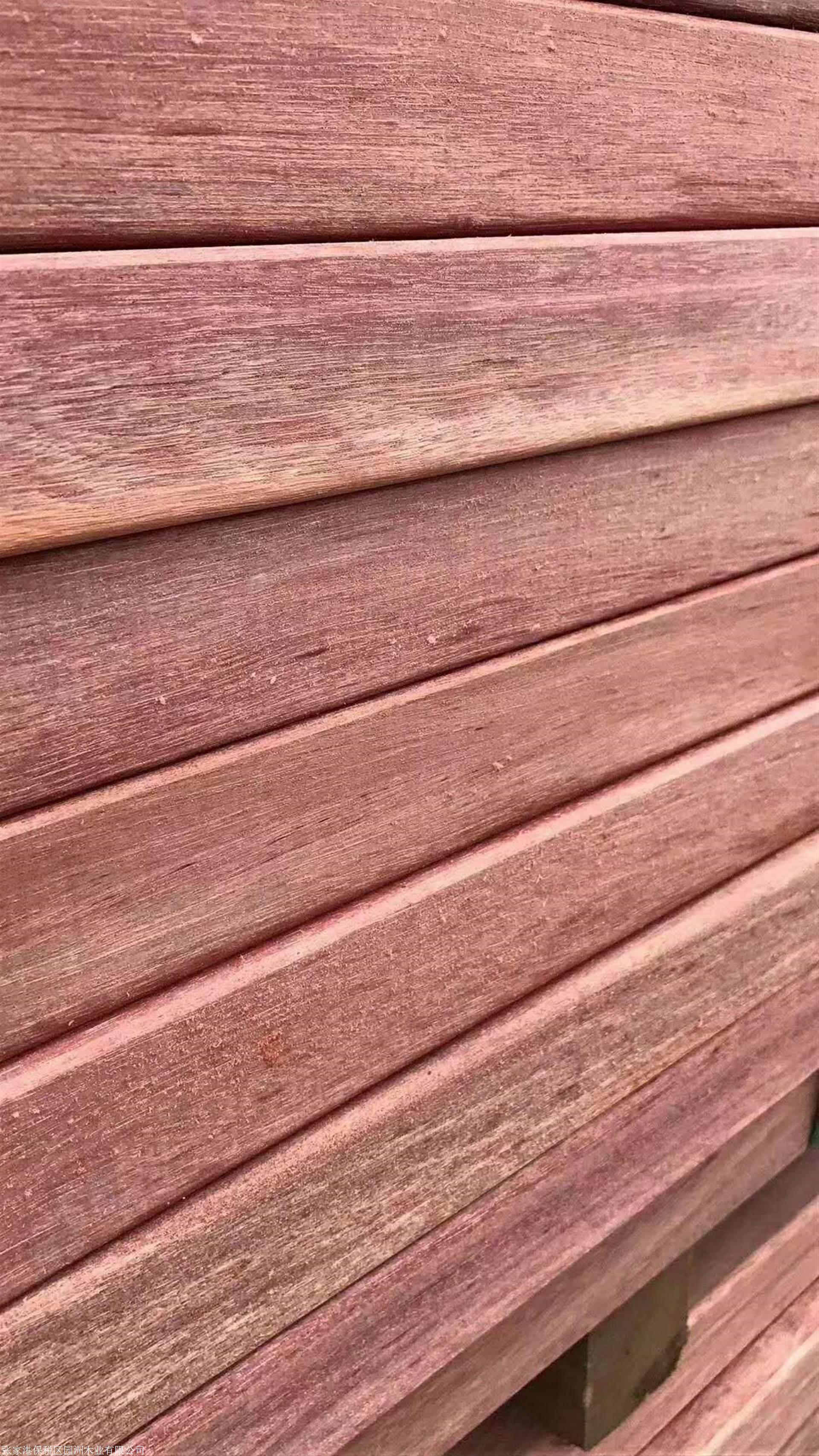 进口马来红菠萝格防腐木红菠萝格园林古建花架料