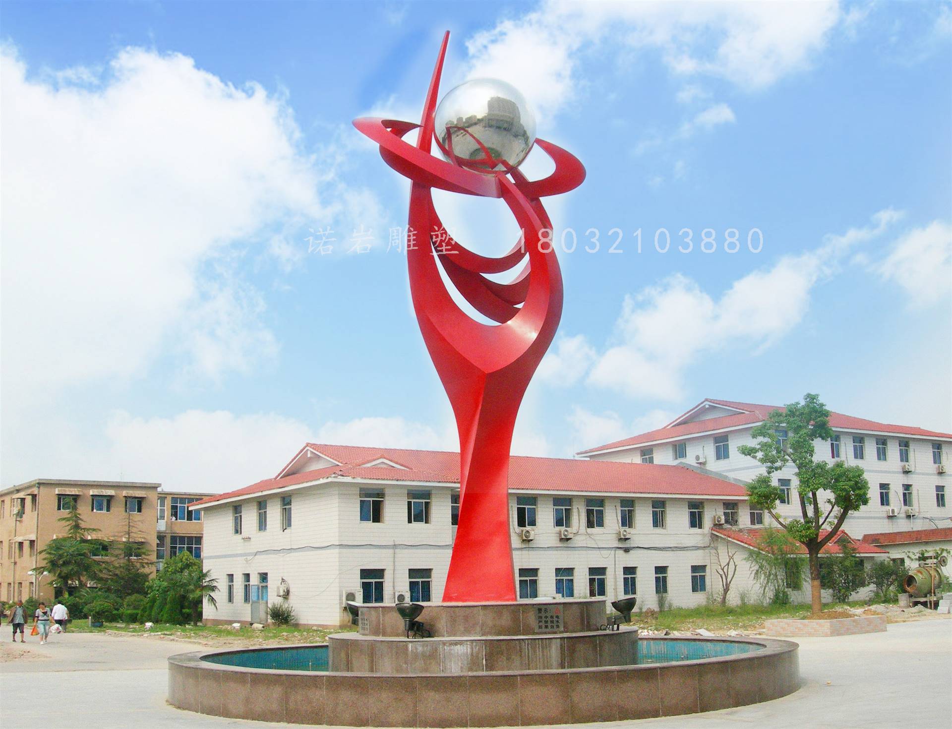 适合校园的不锈钢雕塑 校园景观不锈钢雕塑