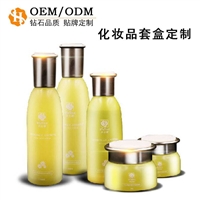 化妆品套盒代加工，保湿补水美白套盒加工厂