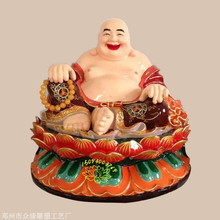 彩雕未来佛图片大全笑佛大肚弥勒佛佛像雕塑厂家