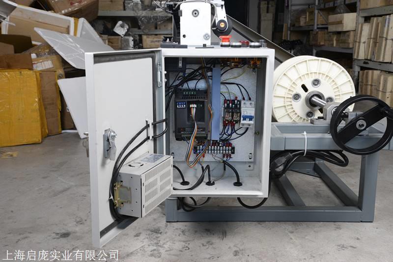 qipang工字轮电线电缆小型收线机