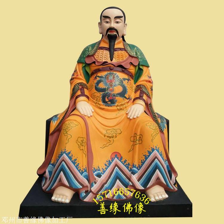 道教九天降魔祖师神像无量祖师神像厂家披发祖师雕像