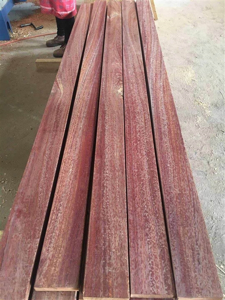 供应大自然红菠萝格红菠萝格木材价格