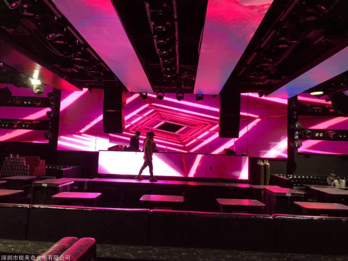 湖北省武汉市室内高清led酒吧显示屏