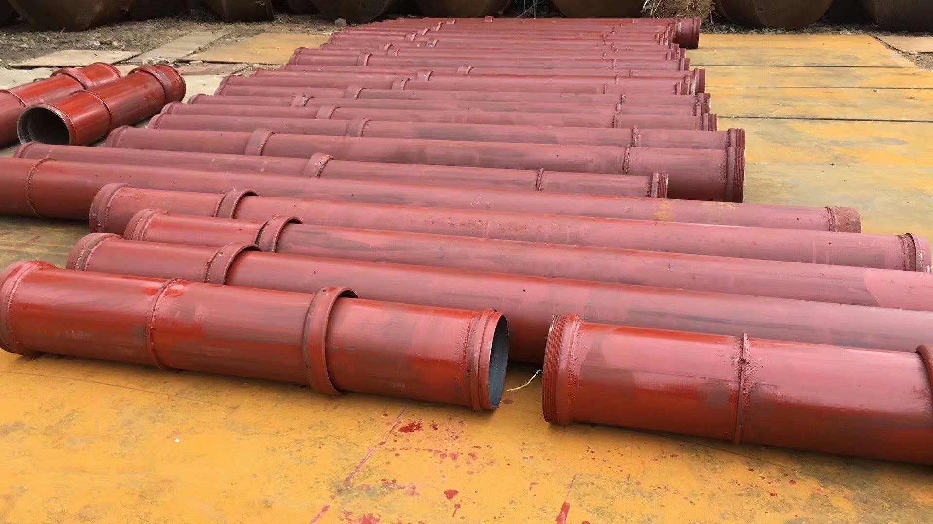 华构钻机300mm丝扣灌注桩导管