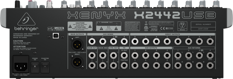 天津西青百灵达X1222模拟调音台测评