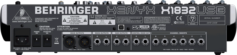 澳门百灵达X2442数字调音台特点