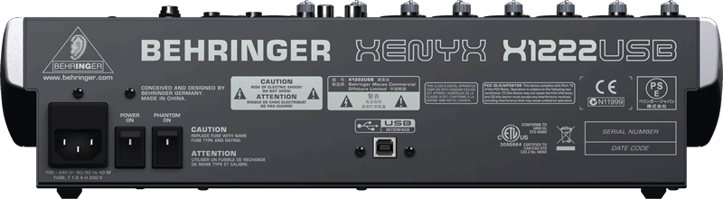 天津西青百灵达X1222模拟调音台测评