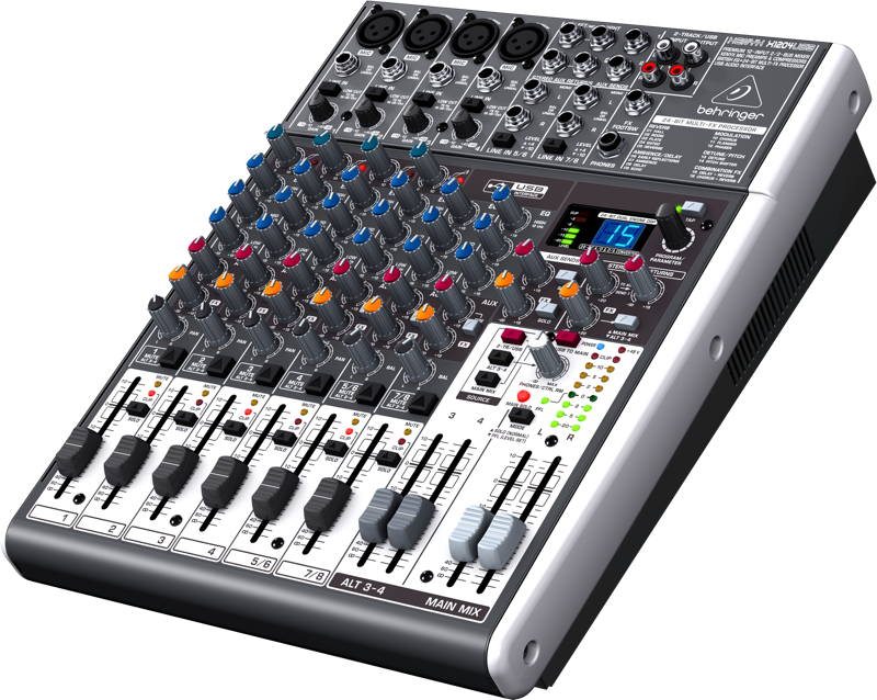 天津西青百灵达X1222模拟调音台测评