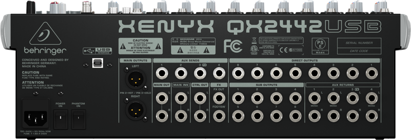 河北灵寿百灵达QX1222USB调音台测评