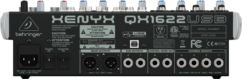 河北灵寿百灵达QX1222USB调音台测评