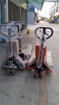 带电子秤托盘车搬运车手拉叉车