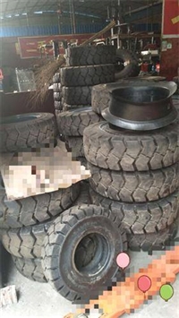 南宁叉车轮胎实心胎充气胎