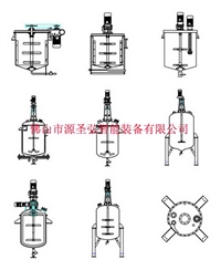 聚氨酯反应釜 电加热 蒸汽加热 导热油加热反应釜