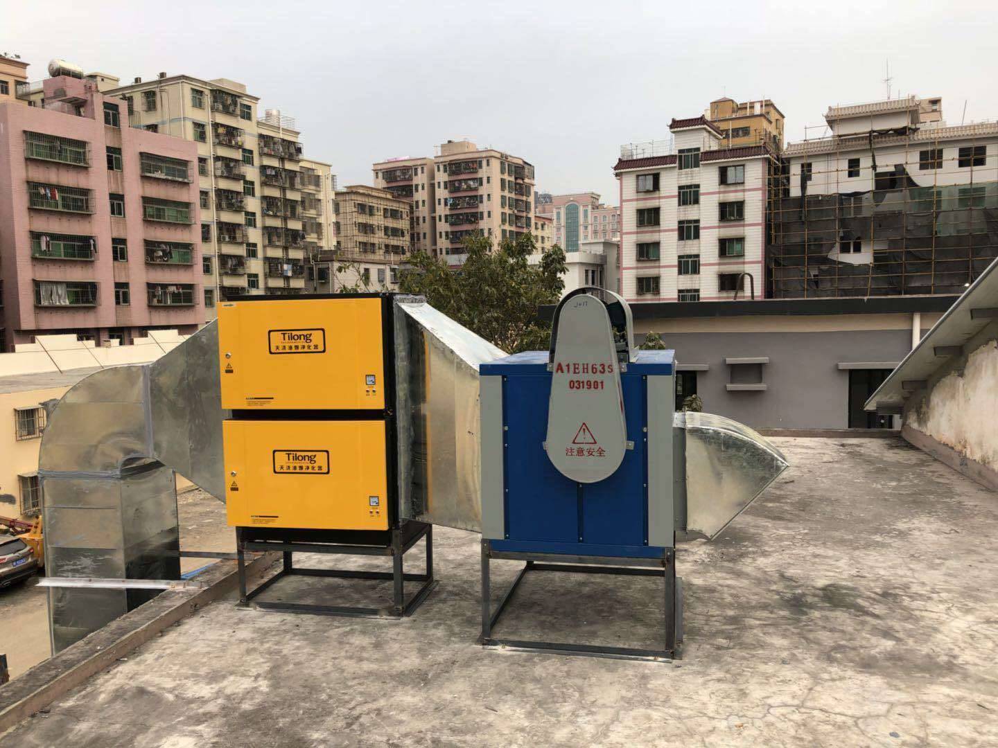 商场无烟除味系统油烟净化器,治理烧烤油烟,排烟处理