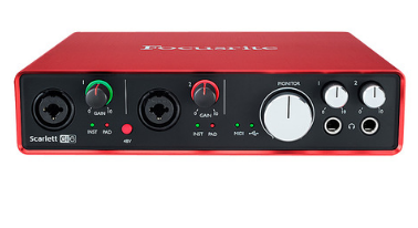 新疆福克斯特Scarlett2i2声卡特点