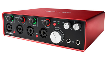新疆福克斯特Scarlett2i2声卡特点
