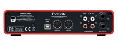 新疆福克斯特Scarlett2i2声卡特点