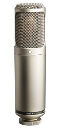 罗德rode澳大利亚进口k2电容式电子管录音麦克风