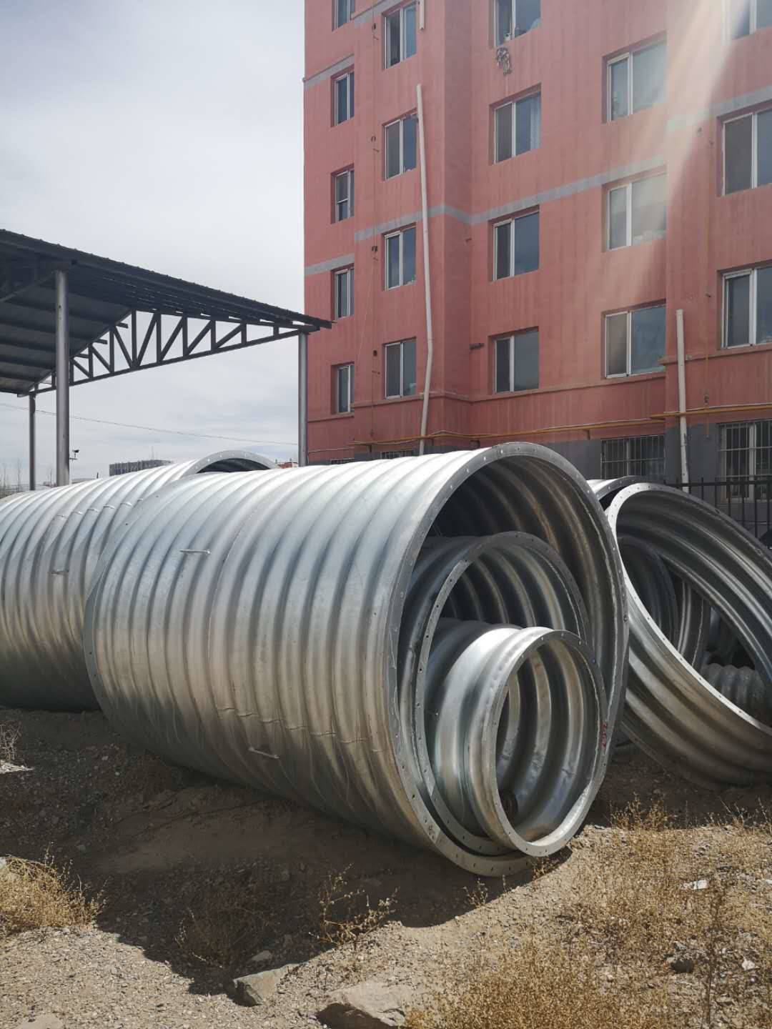 衡水厂家销售金属波纹涵管 钢波纹管涵 镀锌螺旋管 品质优良