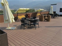 甘肃塑木地板/兰州塑木栈道/嘉峪关塑木围栏/天水市公园椅花箱