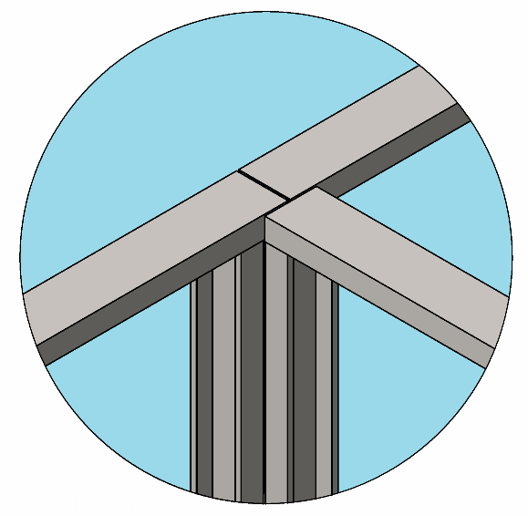 轻钢别墅龙骨平面t型连接件