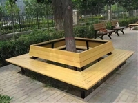 森木塑木户外公园椅/户外园林椅/户外景观椅/户外靠背椅/户外平凳