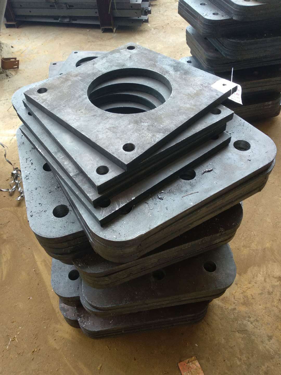 栏杆预埋件,t钢,高铁桥梁金属加工-地脚螺栓-法兰盘-声屏障立柱