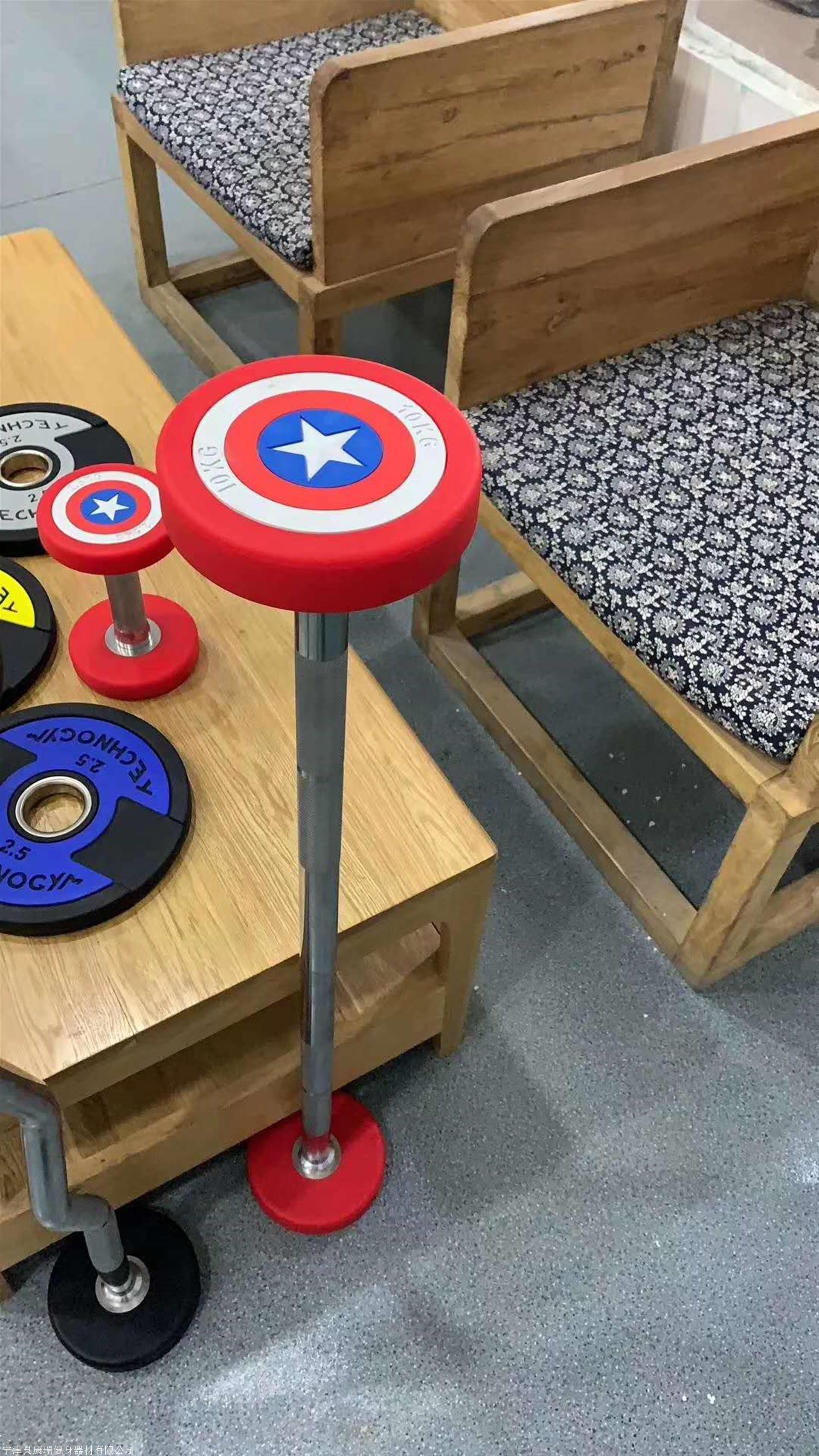 康瑞健身器材包胶哑铃