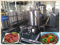 鸭血豆腐生产线-鸭血生产线-血豆腐全套加工机器 