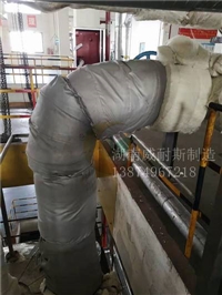 安装排气管保温夹套