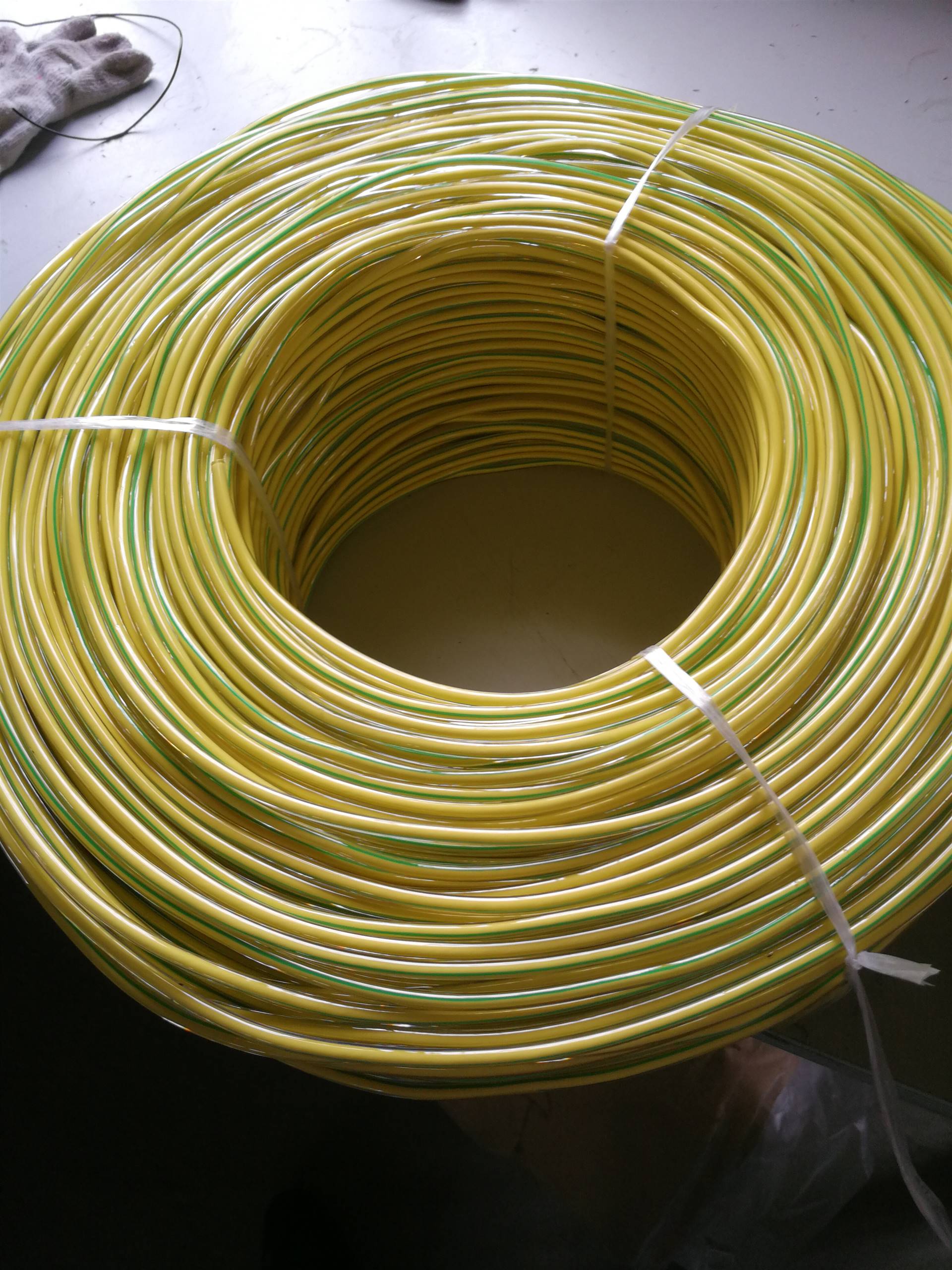 pu弹簧线 黄绿双色弹簧线】价格_批发_厂家_参数_图片_弹簧线_电线