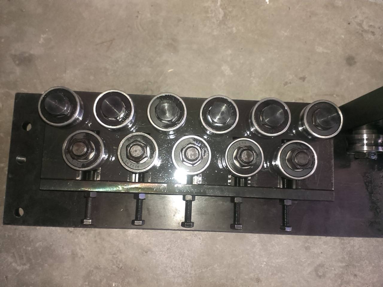 直管器铜管952直管机手动18轮直管器