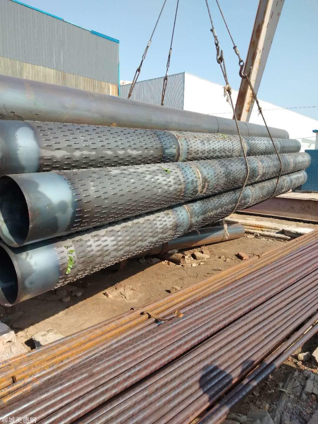 工程降水滤水管井管500mm400mm300mm降水井工程钢管井管