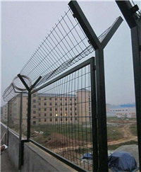 看守蛇型所钢网墙-看守所蛇型钢质隔离桩--看守所蛇型刀刺网