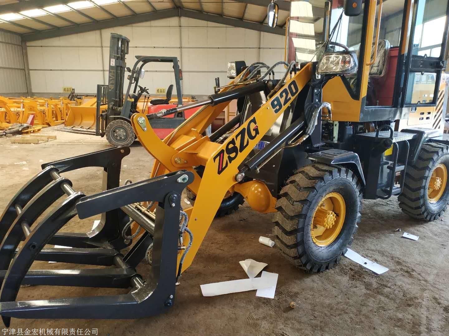 装载机抓木抓草机