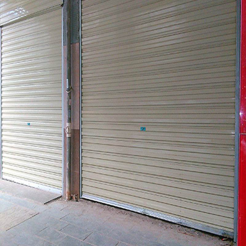 鸿发自动门镀锌铁皮卷闸门 不锈钢卷闸门品质佳价格低