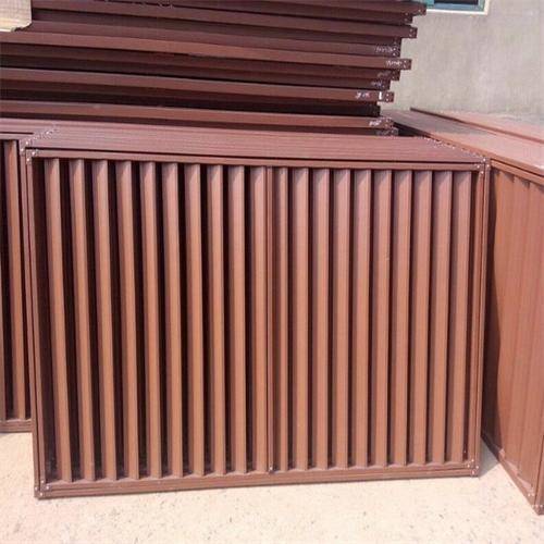 镀锌穿孔百叶窗冲孔板通风散热百叶孔指甲盖孔板