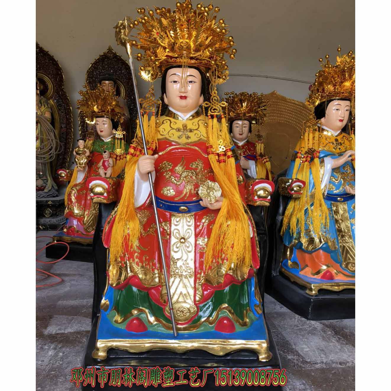 河南十二老母树脂玻璃钢佛像批发