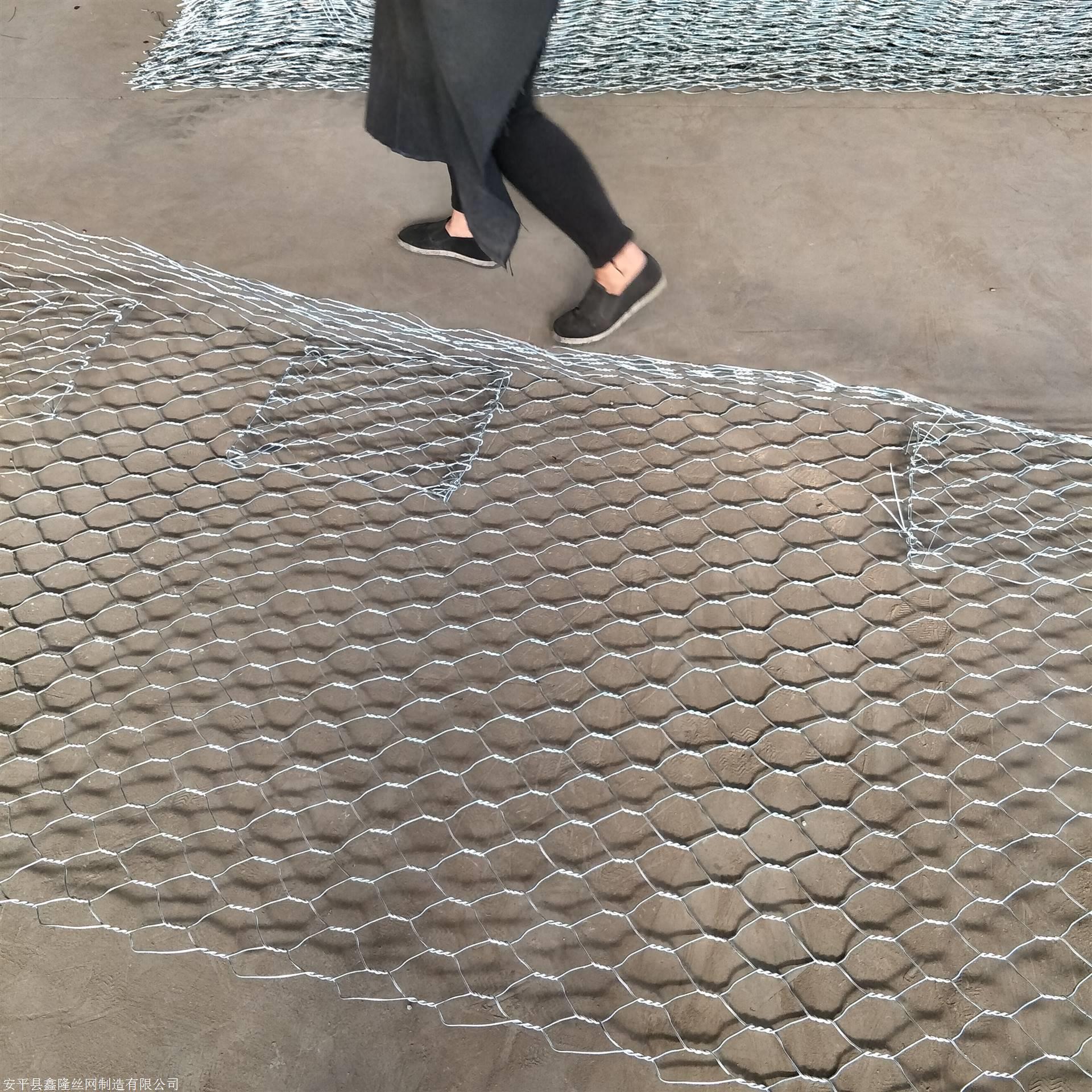 格宾网铅丝笼护坡 生态格宾网垫护岸 黑龙江格宾网石笼厂家定做