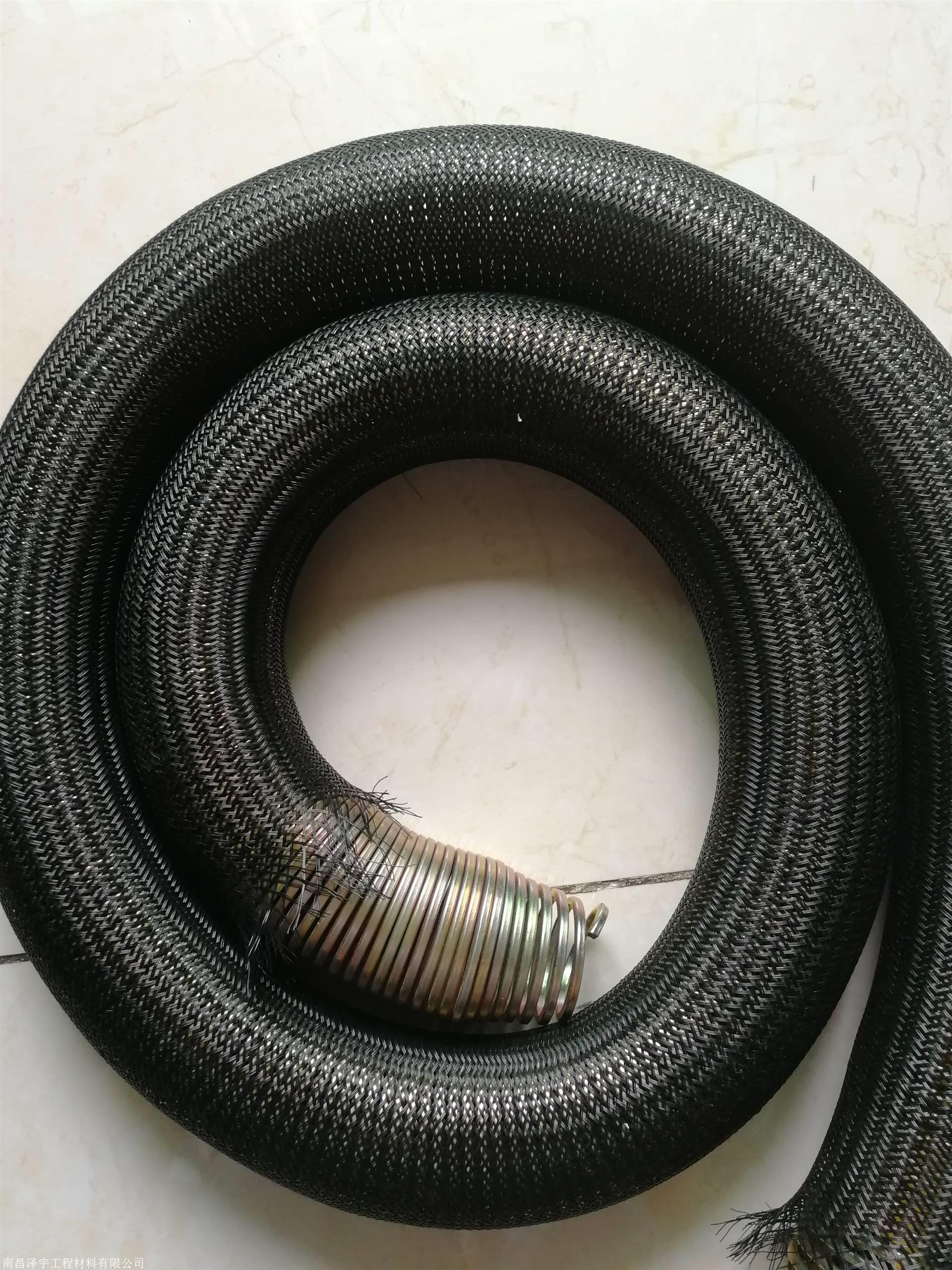 广东沥青渗水弹簧钢管 25弹簧加丝管裹丝管 不锈钢渗水弹簧管图片