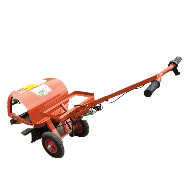 手推电动除草机小型果园家用电动除草机多用途大棚实用型除草机