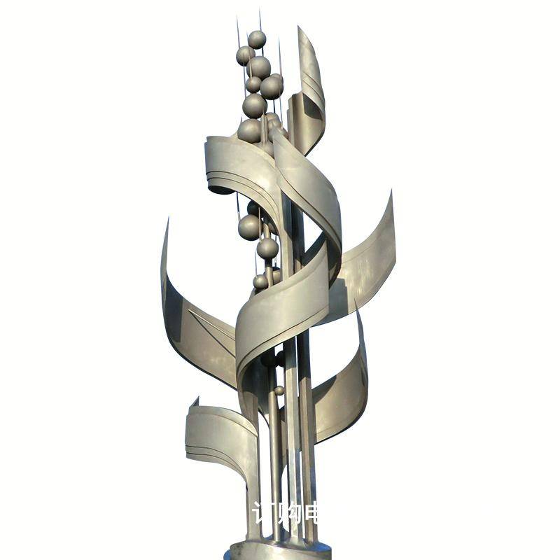 不锈钢成长麦穗,城市广场景观雕塑