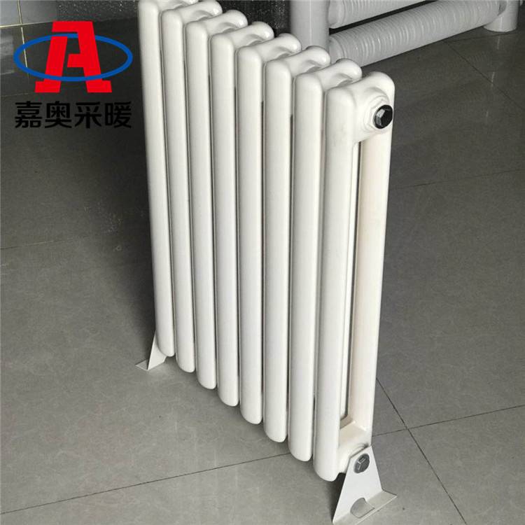 gz204钢二柱暖气片安装图片 钢制柱散热器 柱形散热器规格尺寸
