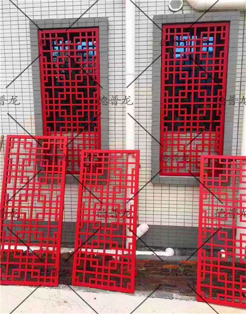 专业设计,生产,销售街道,外墙,室内装饰,设计和定做古风格建铝艺窗花