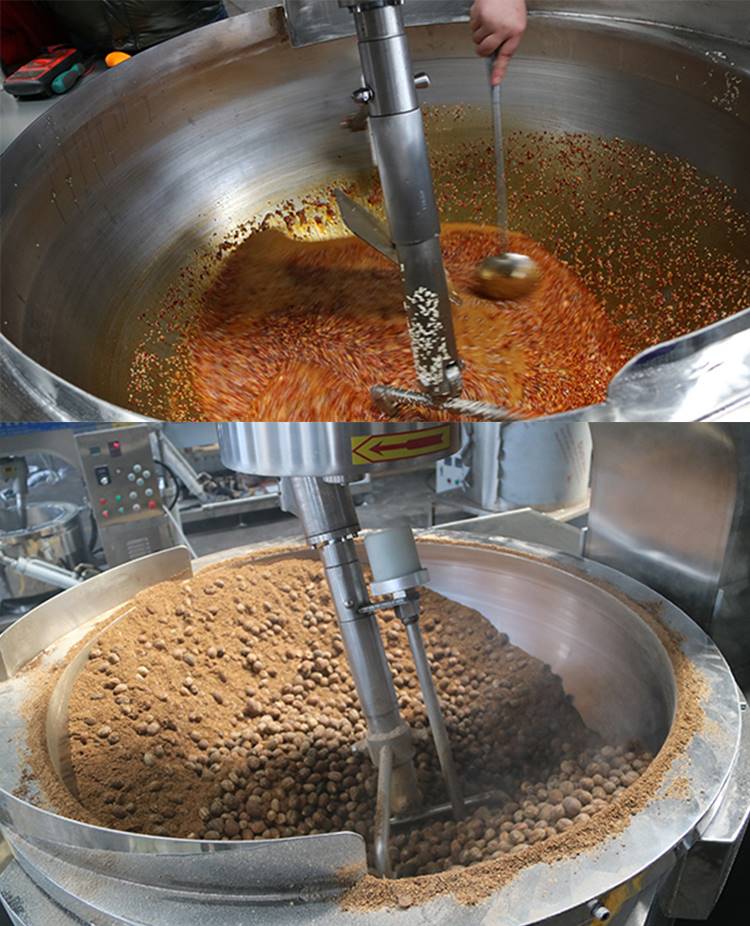 300l炒药机大型炒阿胶膏机器设备