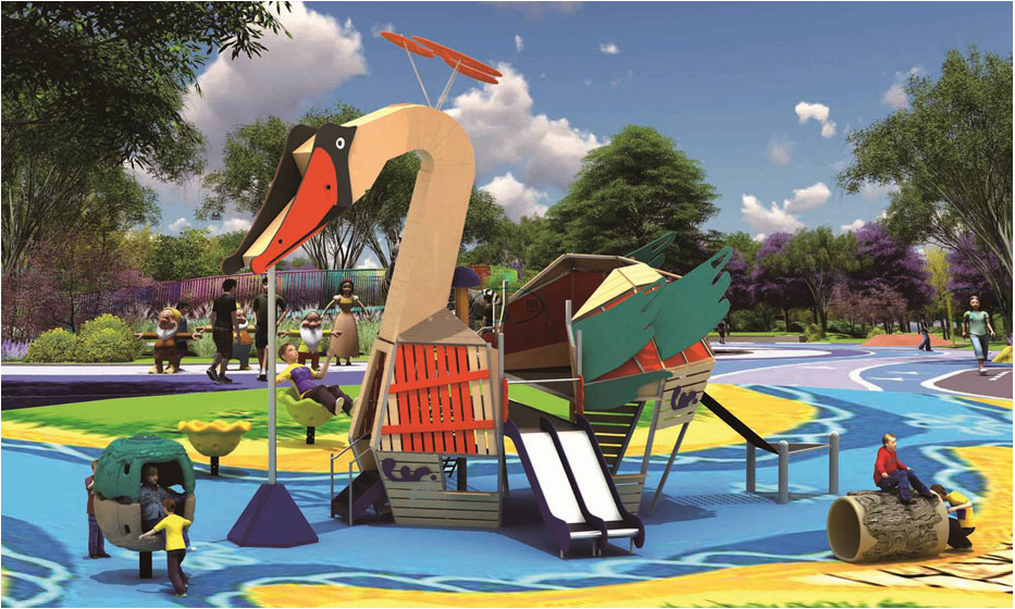 不锈钢滑梯室内户外商场小区公园儿童组合滑梯游乐设备