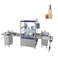 蜜丝佛陀三合一防晒粉底液灌装旋盖机 妆前乳遮瑕膏粉底液灌装机