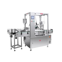 自动护手霜灌装机，面霜塑料瓶旋盖机制造商，好用膏体灌装旋盖机