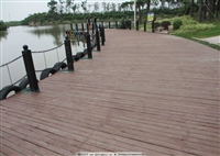 陕西木塑地板/塑木地板厂家/木栈道/公园椅/陕西鑫森木园林景观
